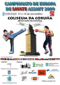 Locandina Europei Savate - Spagna 2009